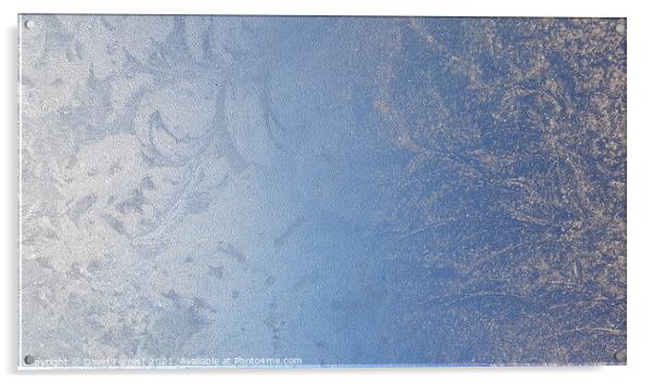Frosty Ice Acrylic by David Forrest