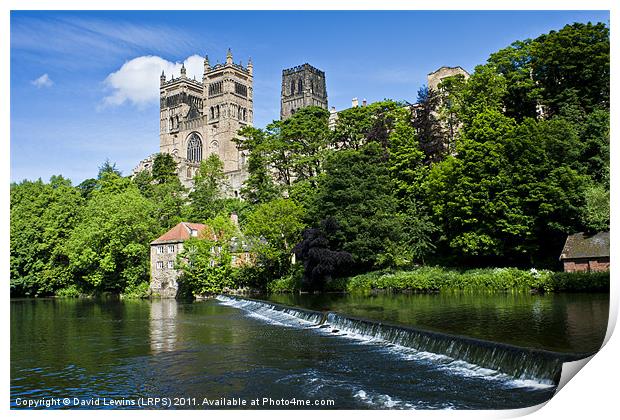 Durham Cathedral Print by David Lewins (LRPS)