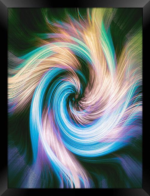 Fractal Art Framed Print by Jacqui Farrell