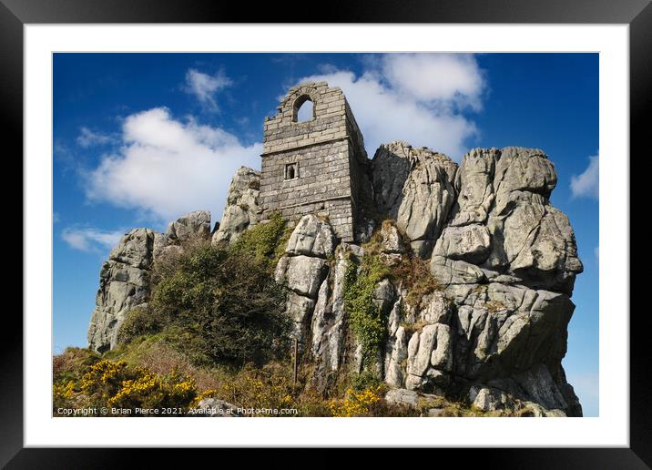 Roche Rock, Cornwall  Framed Mounted Print by Brian Pierce