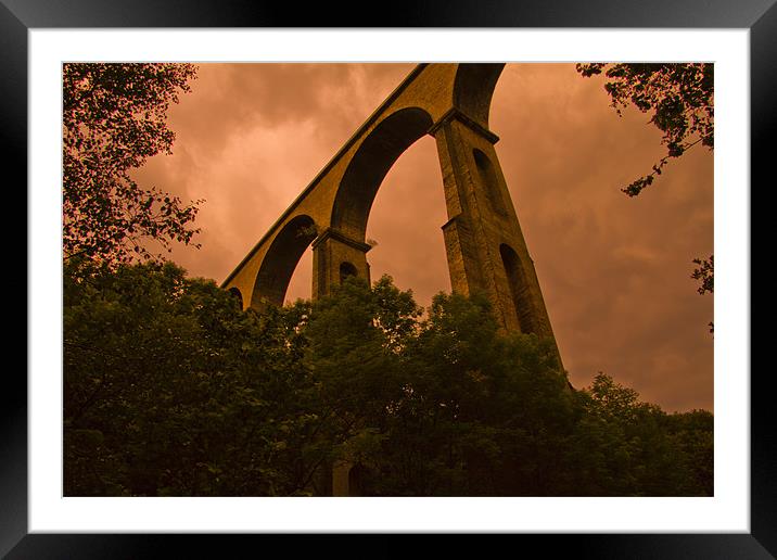 hownsgill viaduct Framed Mounted Print by Northeast Images
