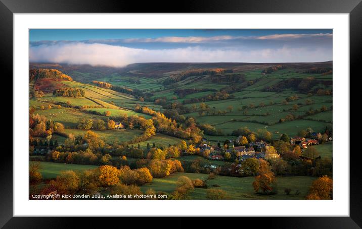 Autumnal Bliss in Rosedale Framed Mounted Print by Rick Bowden