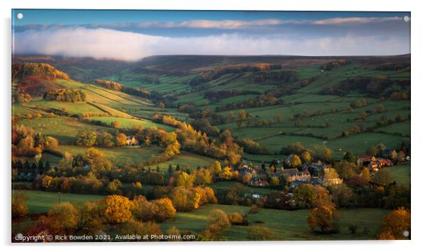 Autumnal Bliss in Rosedale Acrylic by Rick Bowden