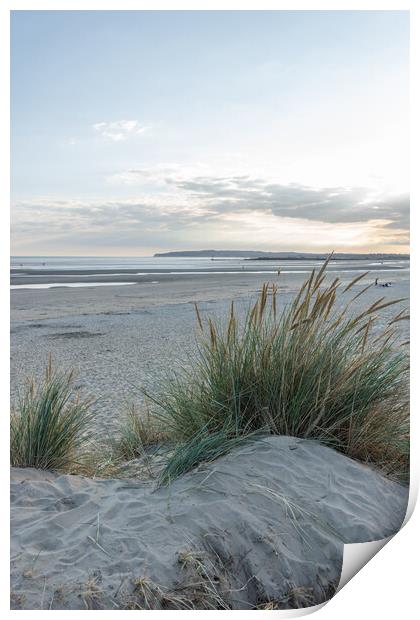 Camber Sands Beach Print by Graham Custance