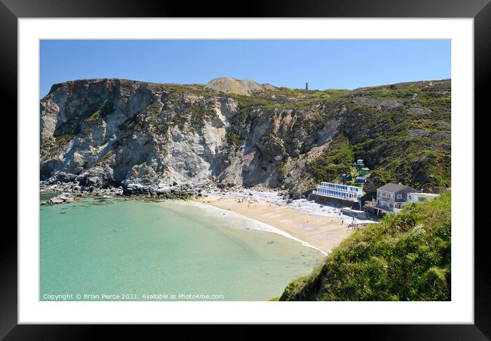 St Agnes, Cornwall  Framed Mounted Print by Brian Pierce