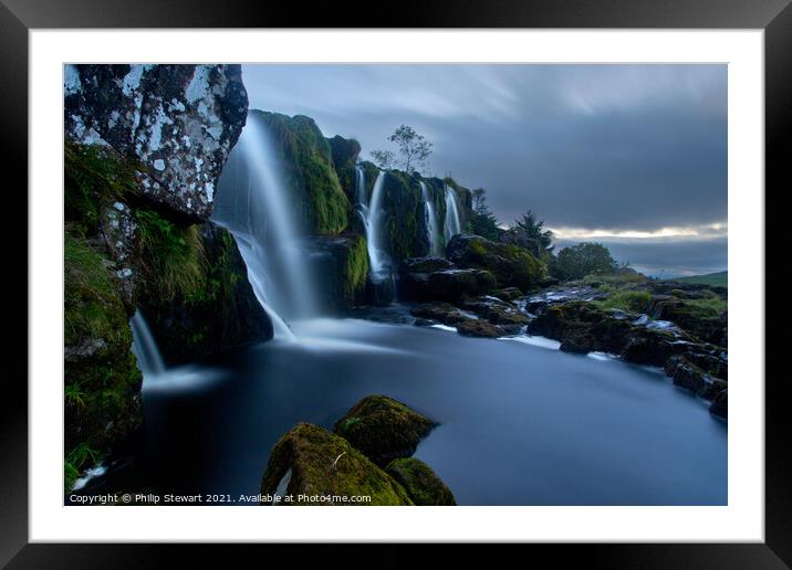 Loup of Fintry Twilight Framed Mounted Print by Philip Stewart