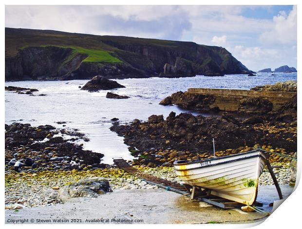 At An Port Print by Steven Watson