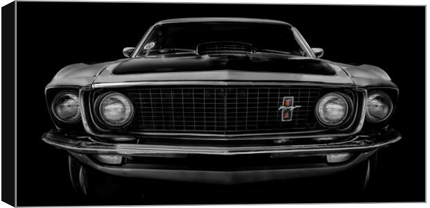 69' Mustang Canvas Print by Kelly Bailey