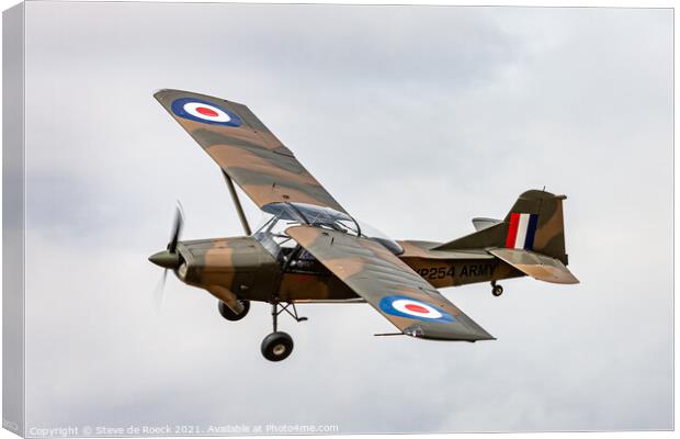 Auster AOP Canvas Print by Steve de Roeck