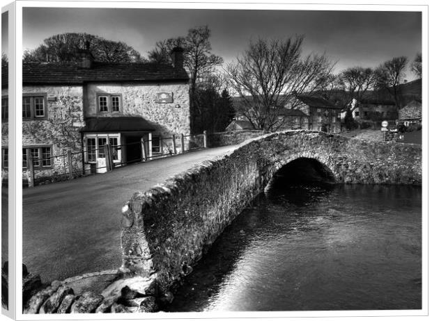 Malham village in the Yorkshire dales 210 Canvas Print by PHILIP CHALK