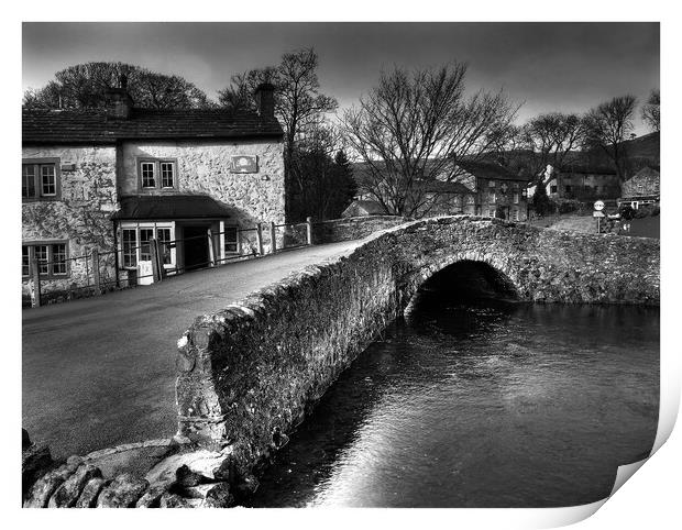 Malham village in the Yorkshire dales 210 Print by PHILIP CHALK