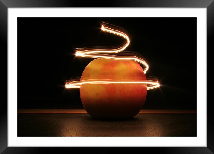 Apple Framed Mounted Print by David Carr