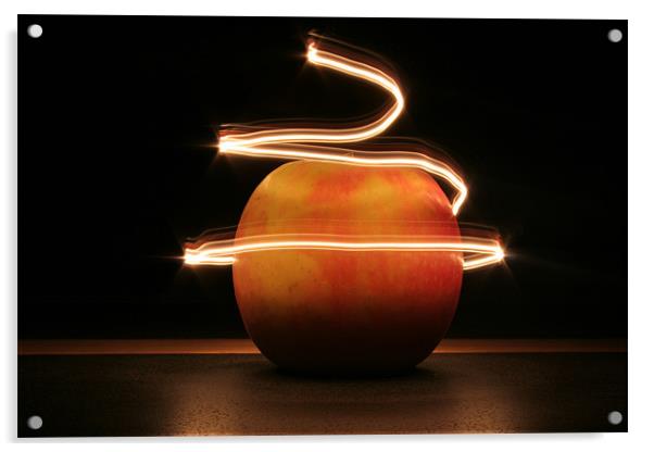Apple Acrylic by David Carr