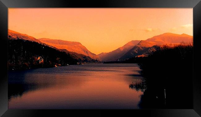 Evening Sun Framed Print by Ian Tomkinson