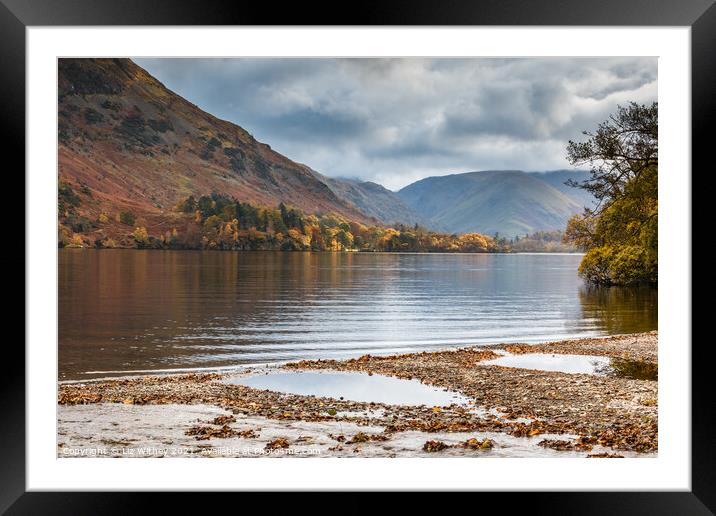 Ullswater Framed Mounted Print by Liz Withey