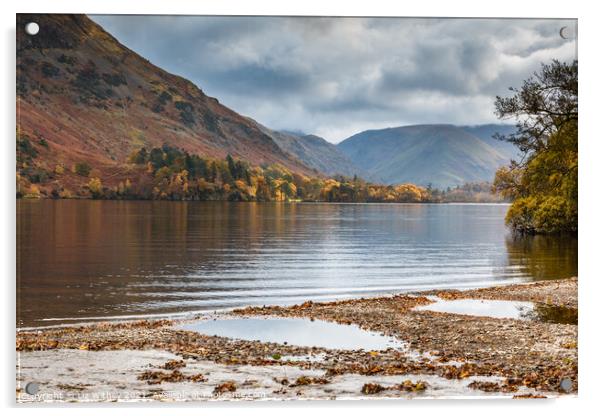 Ullswater Acrylic by Liz Withey