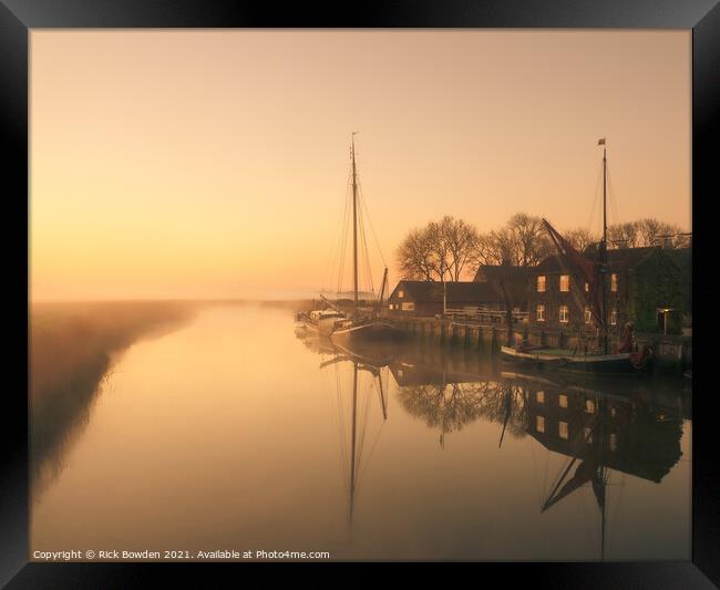 Snape Maltings Suffolk Framed Print by Rick Bowden