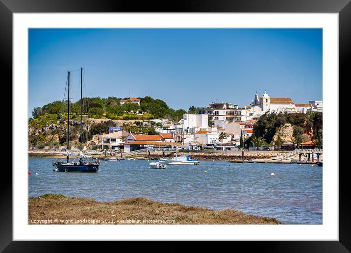 Alvor Town Algarve Portugal Framed Mounted Print by Wight Landscapes
