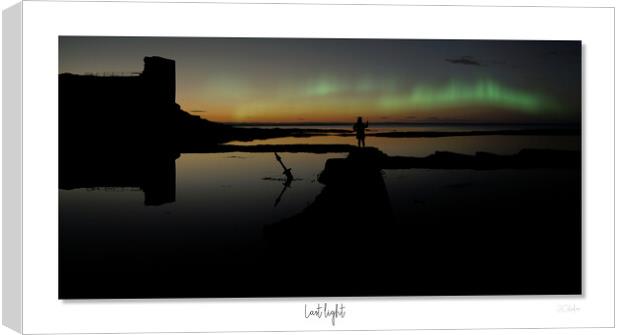 Last Light, St Andrews, Scotland Aurora, panoramic Canvas Print by JC studios LRPS ARPS