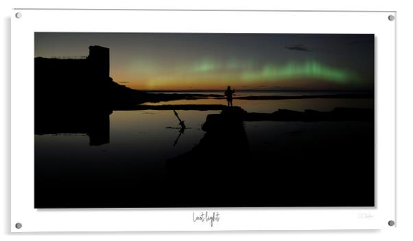 Last Light, St Andrews, Scotland Aurora, panoramic Acrylic by JC studios LRPS ARPS