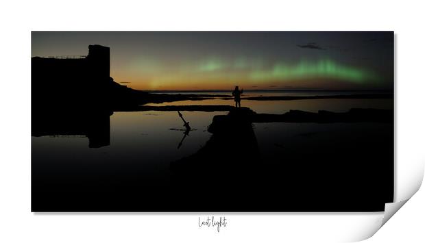 Last Light, St Andrews, Scotland Aurora, panoramic Print by JC studios LRPS ARPS