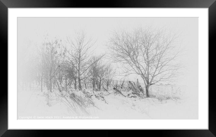 Winter Morning Framed Mounted Print by Jason Atack