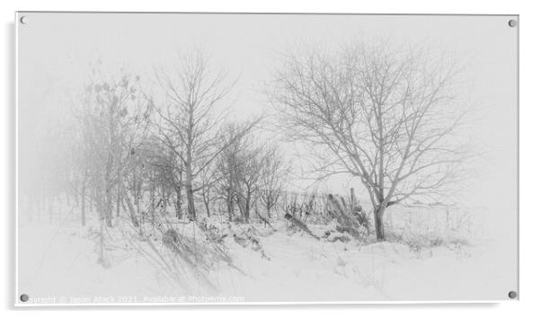 Winter Morning Acrylic by Jason Atack