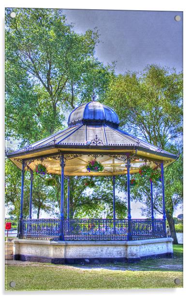 Band Stand hdr Acrylic by David French