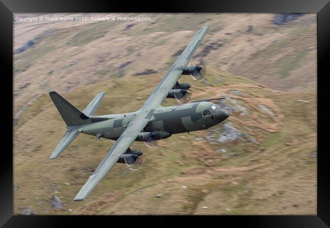 Hercules C130 Framed Print by Steve Morris