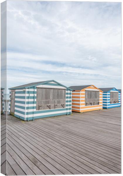 Hastings Pier Canvas Print by Graham Custance