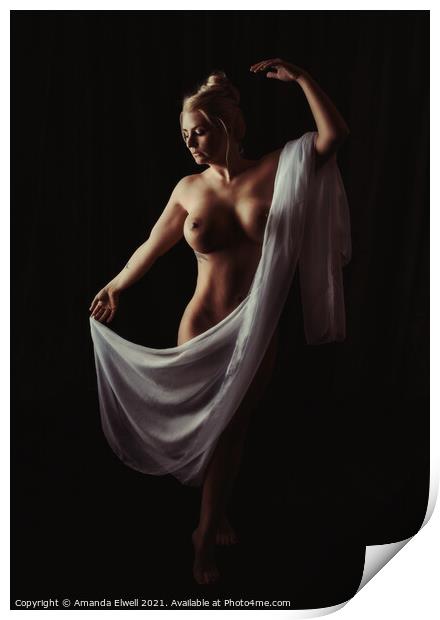 Art Nude Print by Amanda Elwell
