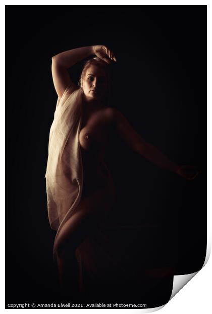 Art Nude Print by Amanda Elwell