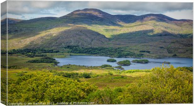 The Ring of Kerry, Ireland Canvas Print by jim Hamilton