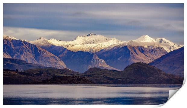 Lake Wanaka - New Zealand Print by John Frid