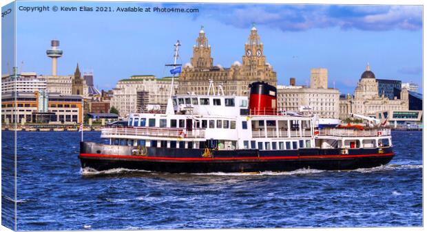 Royal Iris ferry Canvas Print by Kevin Elias