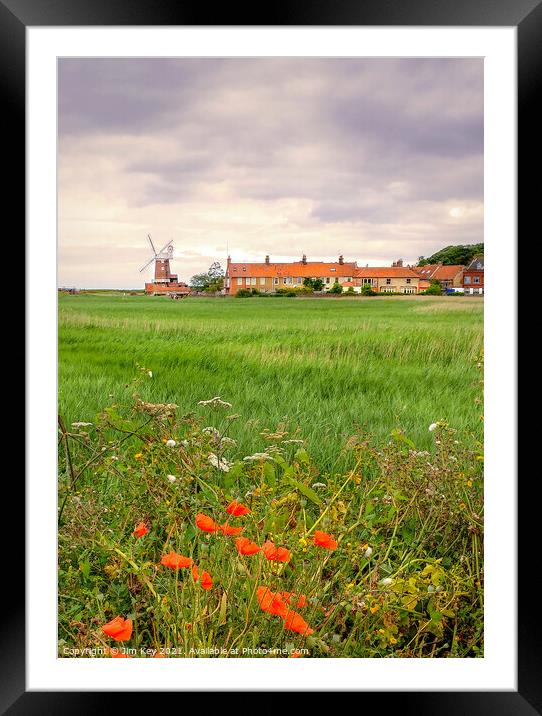 Cley next the Sea Norfolk Framed Mounted Print by Jim Key