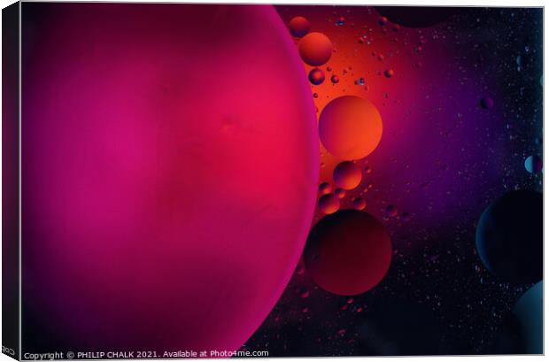 When planet's align 220 Canvas Print by PHILIP CHALK