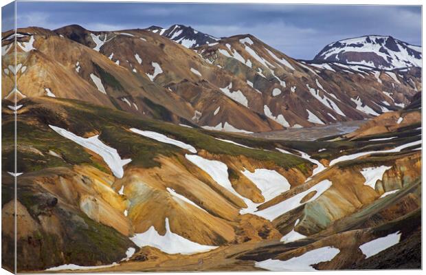Fjallabak Nature Reserve, Iceland Canvas Print by Arterra 