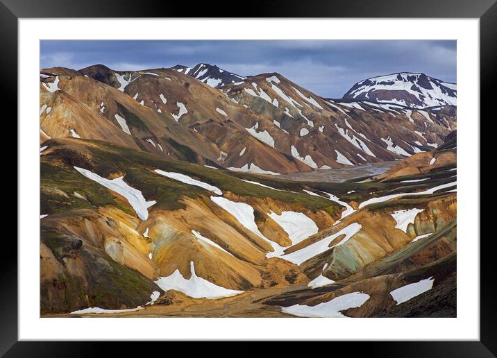 Fjallabak Nature Reserve, Iceland Framed Mounted Print by Arterra 