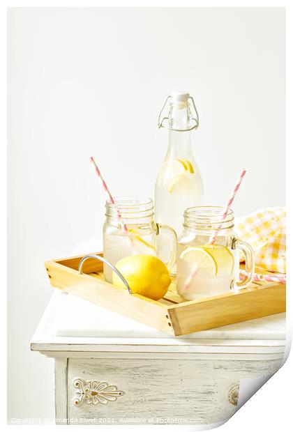 Lemonade Print by Amanda Elwell