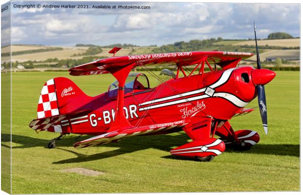 Pitts Special S1-S   Canvas Print by Andrew Harker
