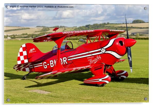 Pitts Special S1-S   Acrylic by Andrew Harker