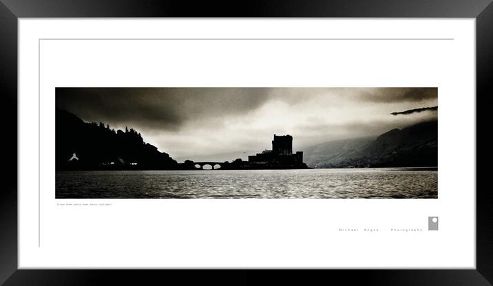 Eilean Donan Castle [Scotland] Framed Mounted Print by Michael Angus