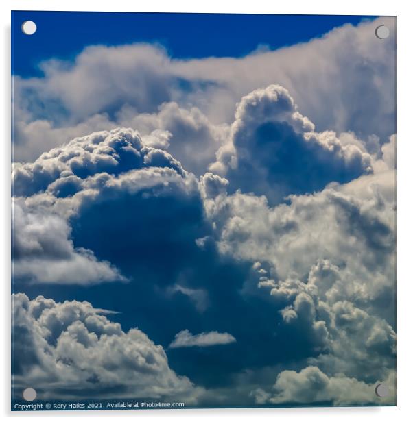 Sky cloud Acrylic by Rory Hailes