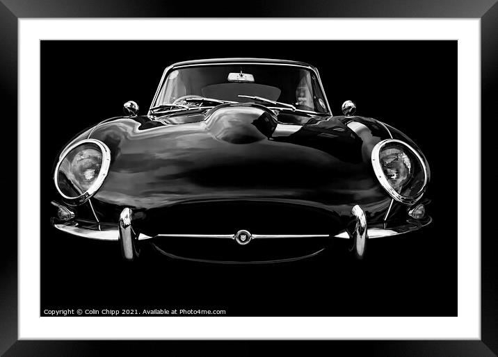 Dream car Framed Mounted Print by Colin Chipp