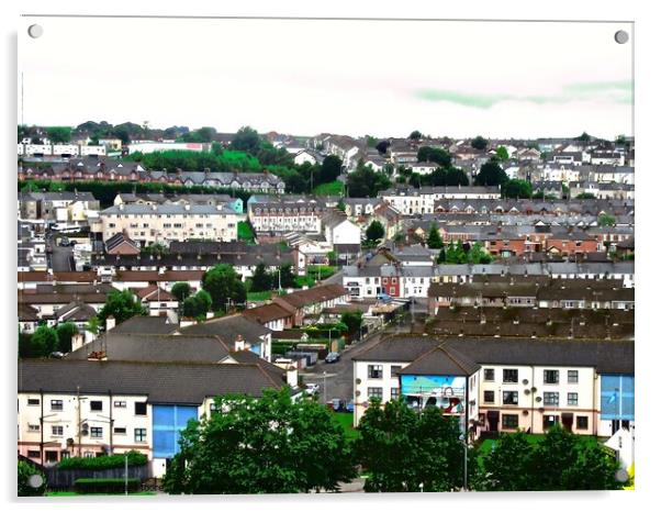 The Bogside Acrylic by Stephanie Moore