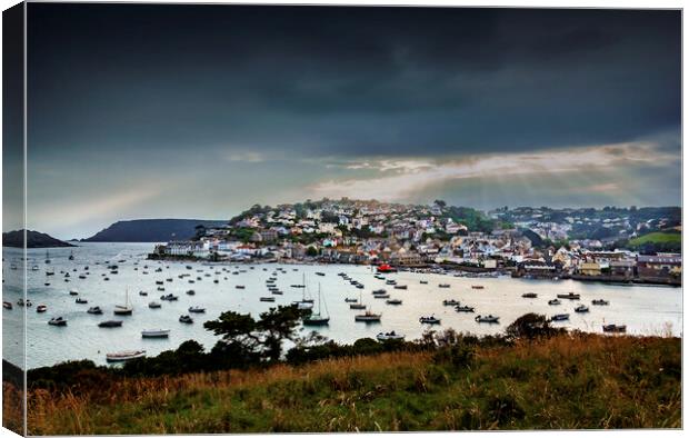 Salcombe and Kingsbridge Estuary Canvas Print by Maggie McCall