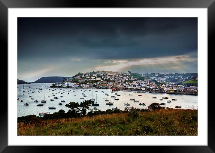 Salcombe and Kingsbridge Estuary Framed Mounted Print by Maggie McCall