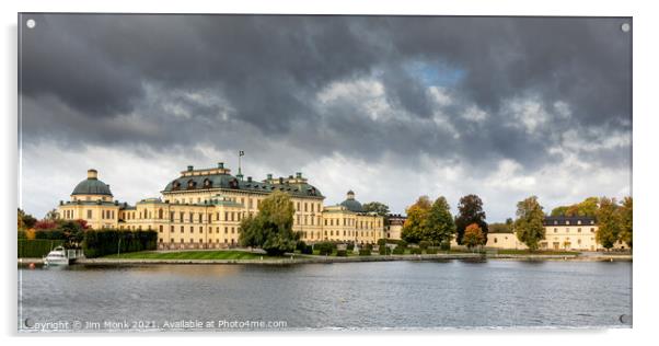 Drottningholm Palace Acrylic by Jim Monk