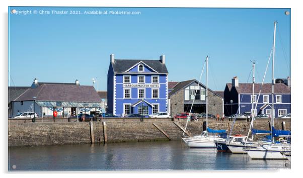 Coastal Charm at Harbourmaster Hotel Acrylic by Chris Thaxter